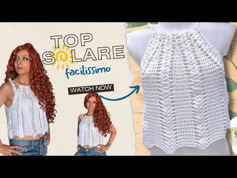 Canotta Donna Uncinetto Rasta Bianco E Nero - Top Rete Stringata Vedoeffetto Reggae - Foto 2