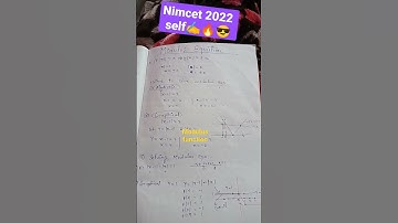 Nimcet 2022🔥😎 Modulus, Equation #shorts #nimcet #motivation #like #share #subscribe