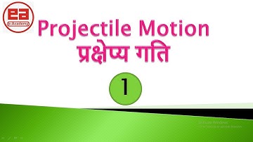 PROJECTILE MOTION (PART-1)