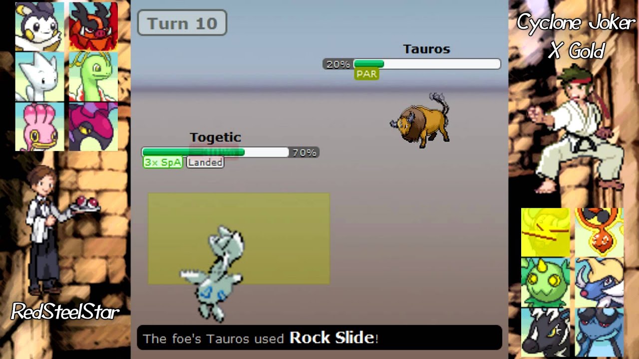 Community Battle #9: RedSteelStar vs CycloneJokerXGold (Wifi NU)