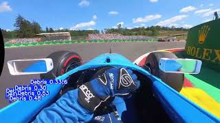 Formula 1 Debris Detection Using Yolov11