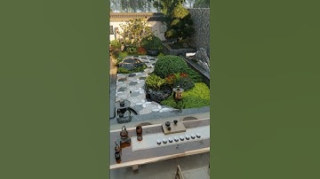 Thiết kế không gian sân vườn tiểu cảnh cực đẹp #nhakhungthep #nhadep #nhatienche #maunhadep #maunha