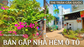 Mỹ Nguyễn BÁN GẤP - NHÀ TRUNG TÂM THỊ TRẤN CẦN GIUỘC