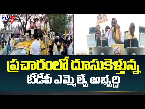 Repalle TDP MLA Candidate Anagani Satya Prasad Election Campaign | AP Elections | TV5 News - TV5NEWS