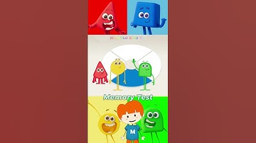 Memory Test - How Good is your Memory? (part2.2) | Milkolo Kids TV #colourblocks #colors #memorytest