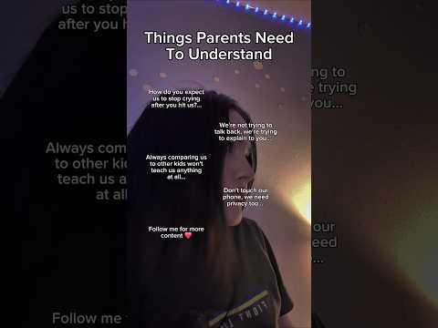 Things Parents Need To Understand #dandelions