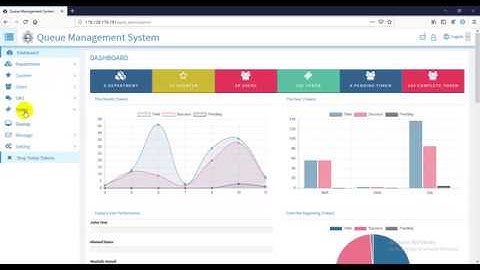 Queue Management System generate token