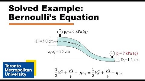 Solved Problem: Using Bernoulli