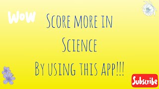 Score more by using this app in Biology