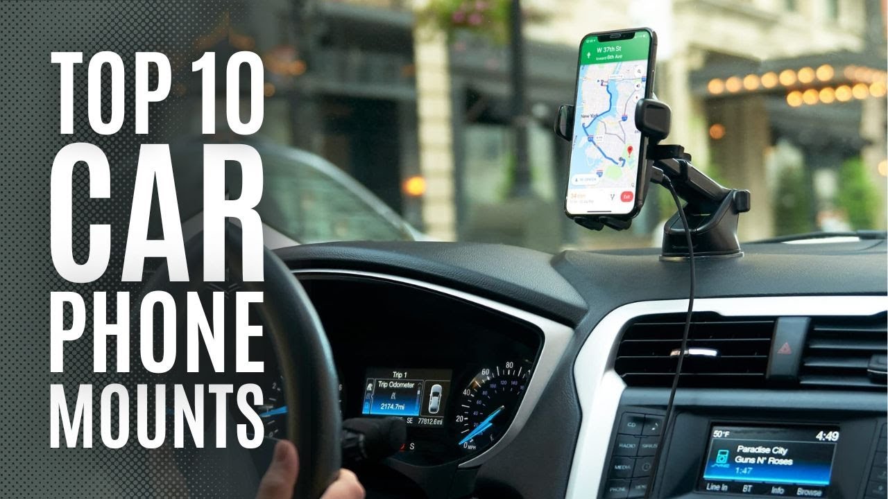 Top 4 Best Places to Mount a Car Phone Holder