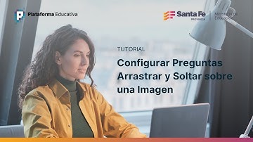 Cómo configurar una pregunta del tipo: "arrastrar y soltar sobre una imagen"