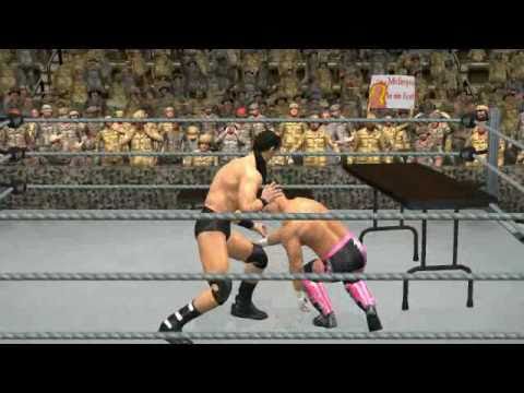 WWE SvR 2011 - DREW MCiNTYRE VS TYSON KIDD IN A TABLES MATCH