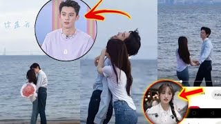 Dylan Wang and Shen Yue at the Beach Together having a Romantic Moment😭