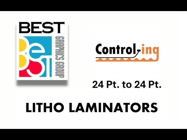 Control-Ing Ativa SL1210 Litho Laminator 24Pt to 24Pt - Best Graphics (USA)