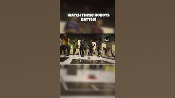 Watch this Robot Fight!  #robotics #robotcompetition #robo #robot    #engineering #RoboSumo