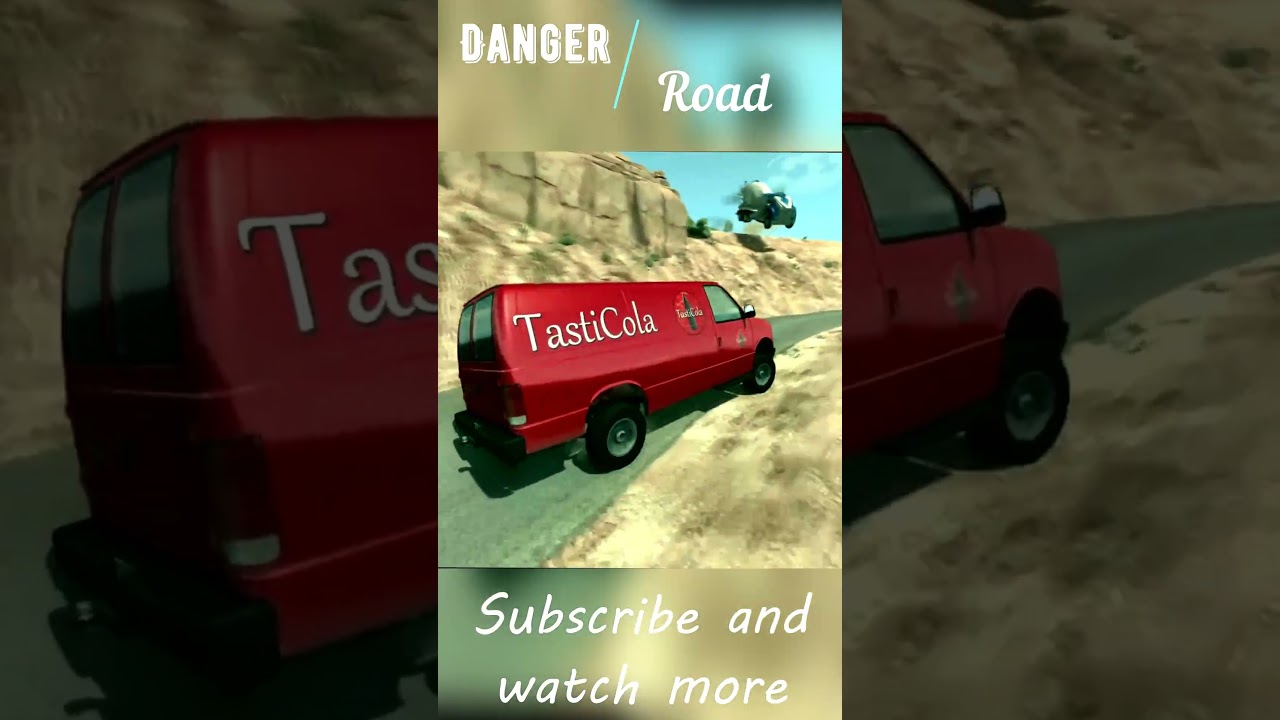 American Car Crash Instant Karma Compilation USA BeamNG #31 short 