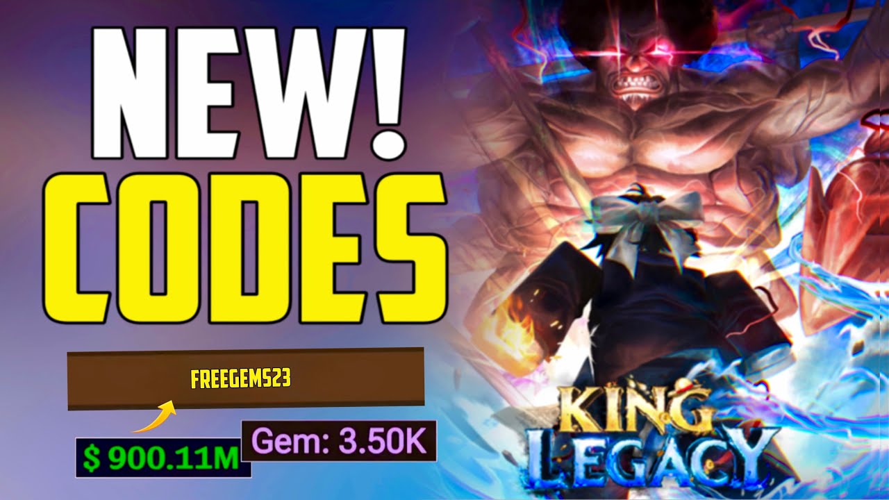 NEW* ALL WORKING CODES FOR KING LEGACY IN OCTOBER 2023! ROBLOX KING LEGACY  CODES 