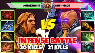 Omniknight off Vs Antimage carry  Epic Battle Of Immortal Rank Dota 2 Players  Z Dota 2