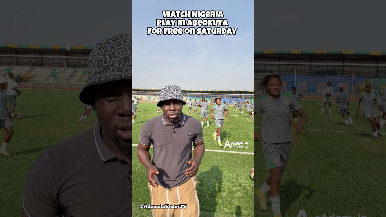 Watch Nigeria’s Falconets Play in Abeokuta for FREE. Nigeria U20 vs Senegal U20 World Cup Qualifiers