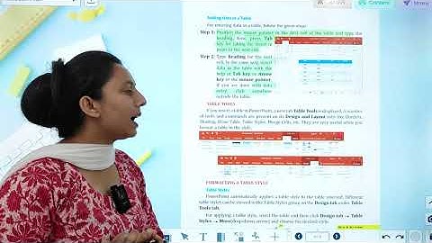 COMPUTER-6 | CHAPTER-4 | TABLES AND CHARTS IN POWER-POINT