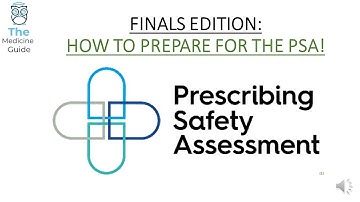 FINALS EDITION: How to prepare for the PSA!