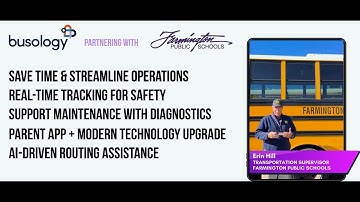 Learn How Farmington Public Schools Improved Bus Routing with Busology Tech