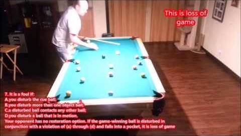 Weird eight ball, nine ball,and ten ball  rules explained