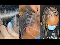 CRISS CROSS KNOTLESS BRAIDS (JUMBO) TUTORIAL || HOW TO & VERY DETAILED