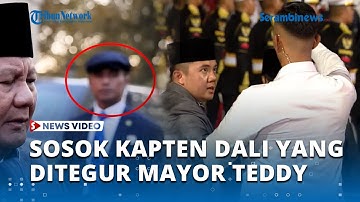 Sosok Paspampres Kapten Dali yang Ditegur Mayor Teddy saat Payungi Prabowo