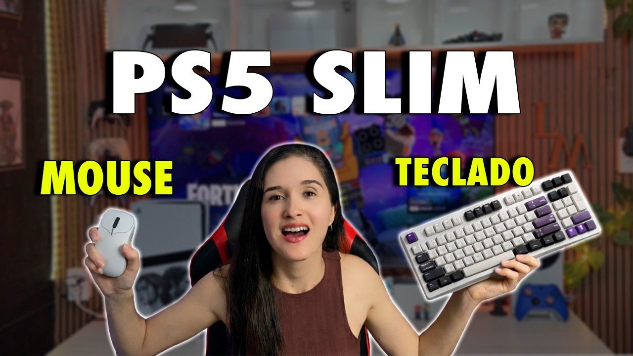 COMO JOGAR COM TECLADO E MOUSE NO PS5 SLIM? PASSO A PASSO FÁCIL! - YouTube