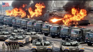 Ukraine is panicking! Russia Destroy US Weapon Trucks and German Armor – ARMA 3