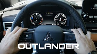 2022 Mitsubishi Outlander Steering Wheel and Cluster