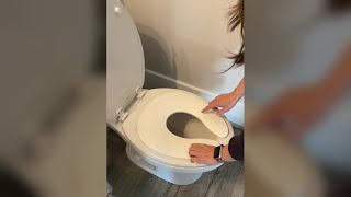 This portable toddler potty seat is an essential if you are on the go!