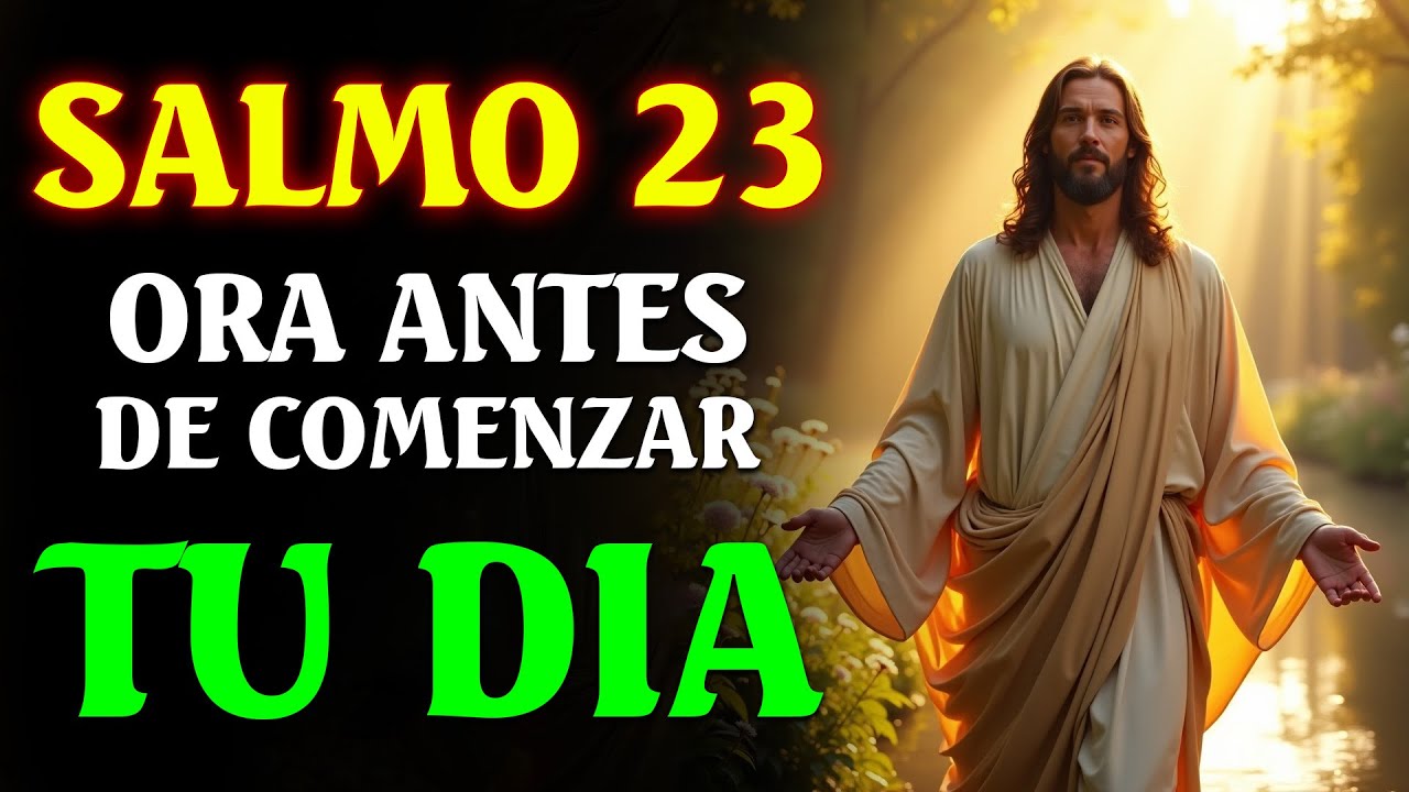 Oración Poderosa de la Mañana | Comienza tu Día con SALMO 23 - YouTube