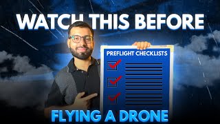 Pre-Flight Checklist For Drone Pilots #Drones #DronePilots