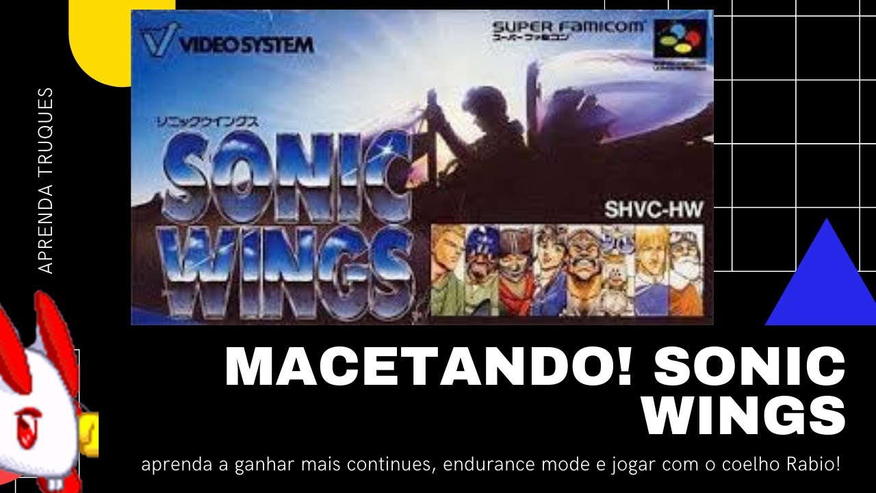 Zerando Aero Fighters / Sonic Wings (SNES) em 16 min / Parte 01/02 [TAS] 