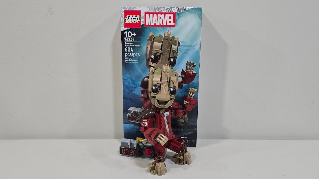 Lego Marvel Ravager Jumpsuit Groot Set 76341 Review! - YouTube