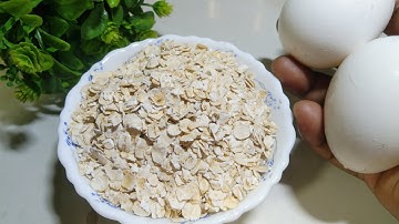 How to make Breakfast.If you have 1 cup oats and 2 eggs , make this 5 minutes recipe for breakfast. 