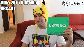 1Up Box June 2015 Unboxing [ARCADE]
