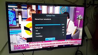 Samsung TV Kanal Kurulumu Türksat
