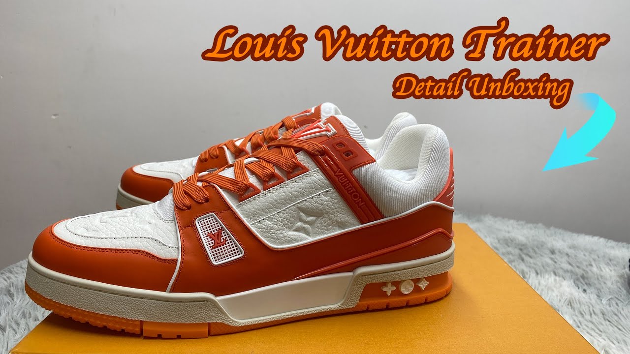 Louis Vuitton LV Trainer Orange