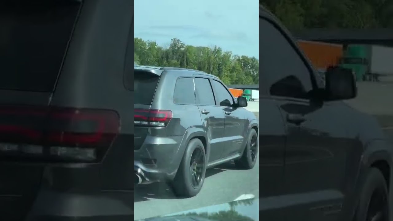 BMW X3M Owner Instigates Against The Wrong Jeep Trackhawk 😂😈 YouTube