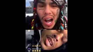 6IX9INE VS LIL REESE (INSTAGRAM LIVE)