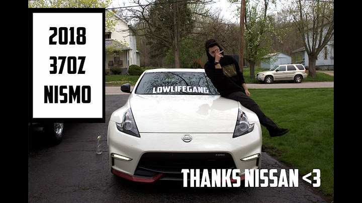 NISSAN GAVE ME A 2018 370Z NISMO