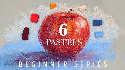 1, 2, 3... Pastel!  Easy Beginner Lesson! You asked for it!