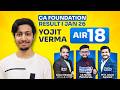 AIR 18 Yojit 341 Marks Maths 85 marks CA Foundation January 2026 Results | Akash Agrawal