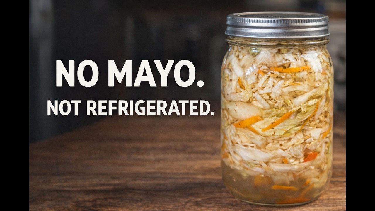 I’m Never Making Mayo Coleslaw Again | Shelf-Stable Canned Coleslaw