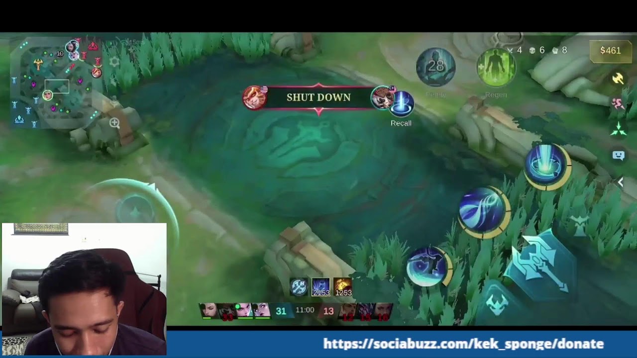 MLBB Gameplay - Push role random