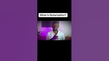 Notarisation : what is it ??👇🏾👇🏾 #notarypublic #notarization #documents