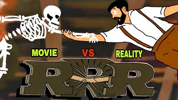 RRR Movie vs Reality || 2D Animation || spoof Funny video || Use 🎧 || @SBARTANIMATION